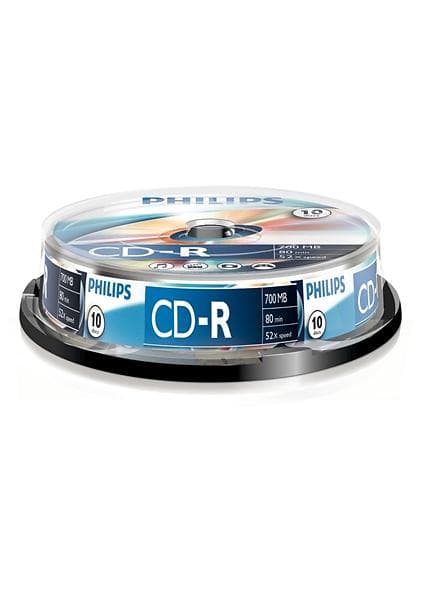 Philips CD-R 700MB 52x 10-pack Spindel