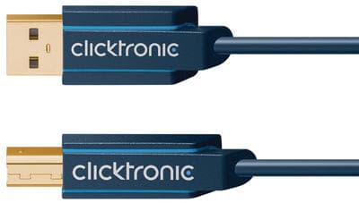 ClickTronic Casual USB A - USB A 2.0 1,8m