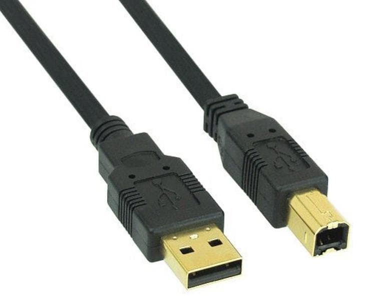 InLine Gold USB A - USB B 2.0 10m