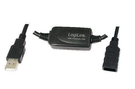 LogiLink USB A - USB A M-F 2.0 10m