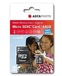AgfaPhoto microSDXC Class 10 64GB