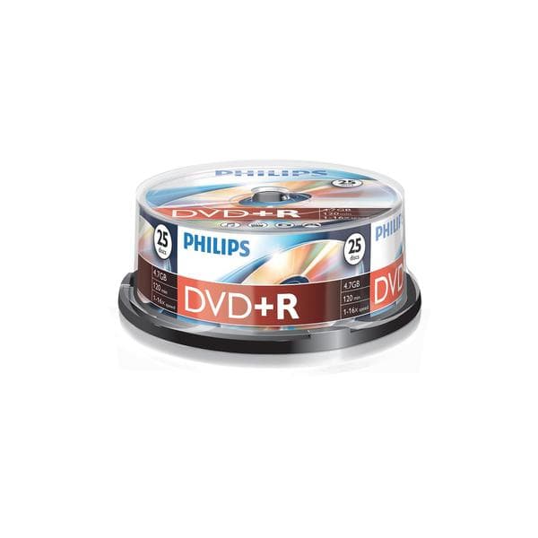 Philips DVD+R 4,7GB 16x 25-pack Spindel