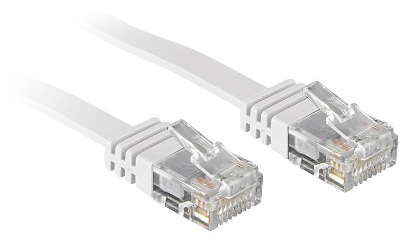 Lindy Flat UTP Cat6 RJ45 - RJ45 2m