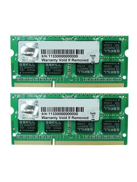 G.Skill Standard SO-DIMM DDR3 1600MHz 2x8GB (F3-1600C11D-16GSL)