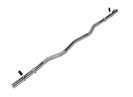 Gorilla Sports Skivstång Stång Curl Med Fjäderlås 30mm 120cm