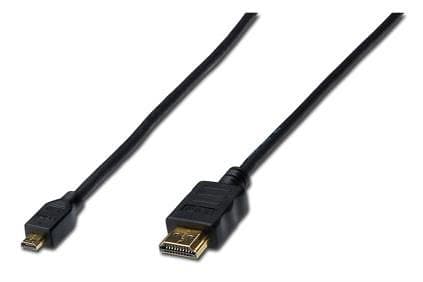 Digitus HDMI - HDMI Micro High Speed with Ethernet 1m