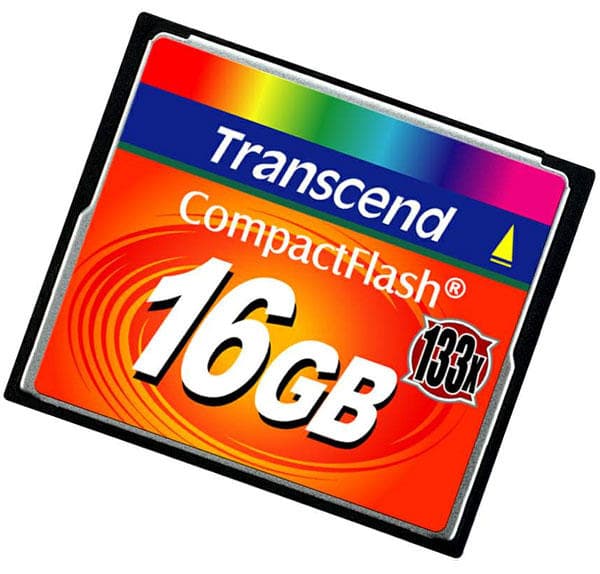 Transcend Compact Flash 133x 16GB