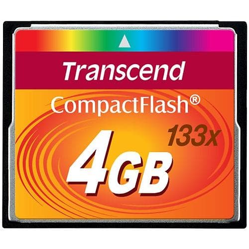 Transcend Compact Flash 133x 4GB