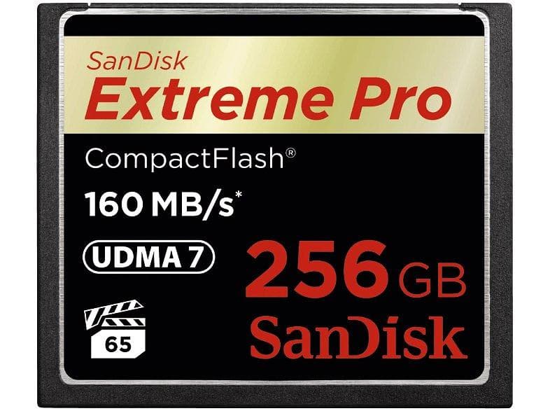 SanDisk Extreme Pro Compact Flash 160MB/s 256GB