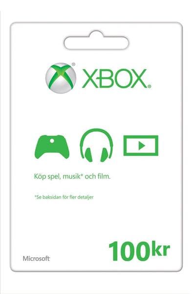 Microsoft Xbox Gift Card - 100 SEK