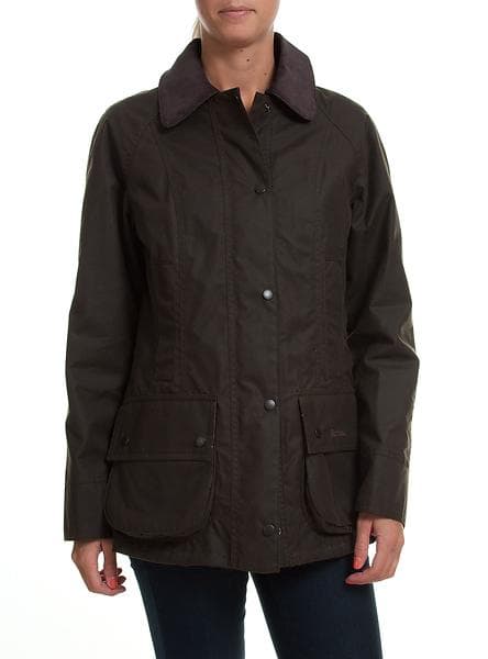 Barbour Classic Beadnell Waxed Jacket (Dam)