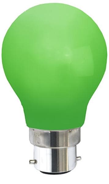 Star Trading LED Green 25lm B22 0,7W