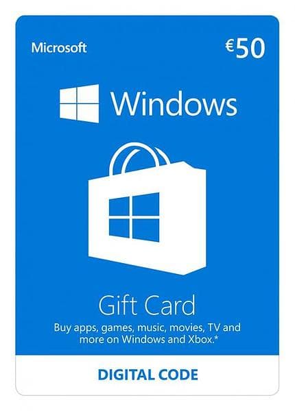 Microsoft Xbox Gift Card - 50 EUR