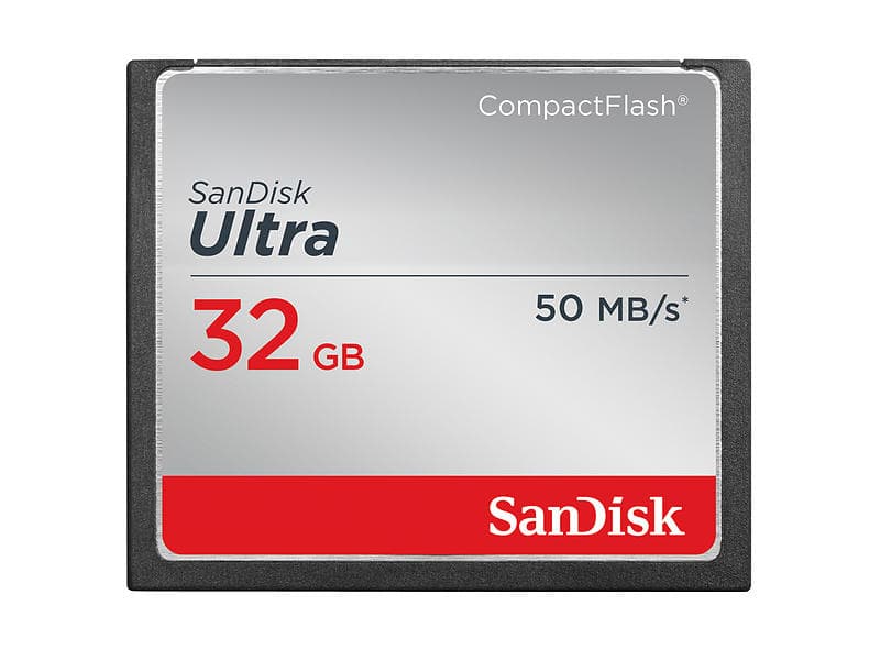 SanDisk Ultra Compact Flash 50MB/s 32GB