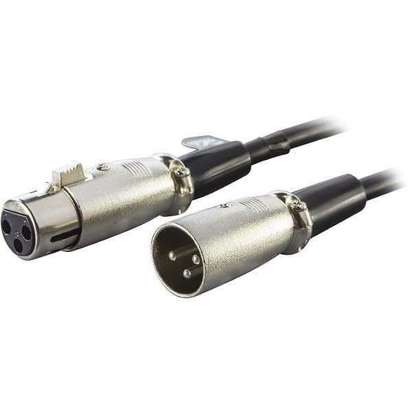 Deltaco XLR - XLR M-F 3m