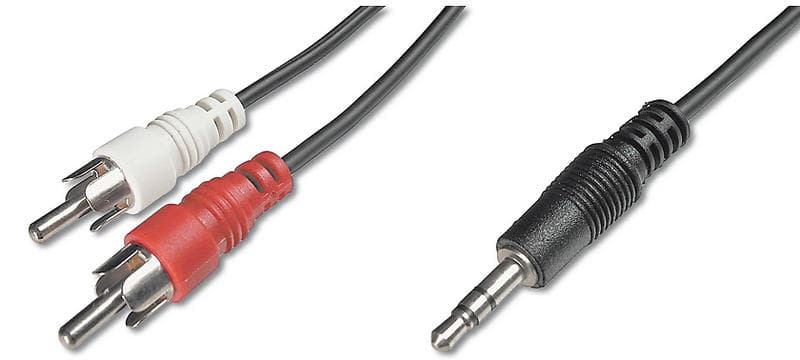 Assmann 3.5mm - 2RCA 5m