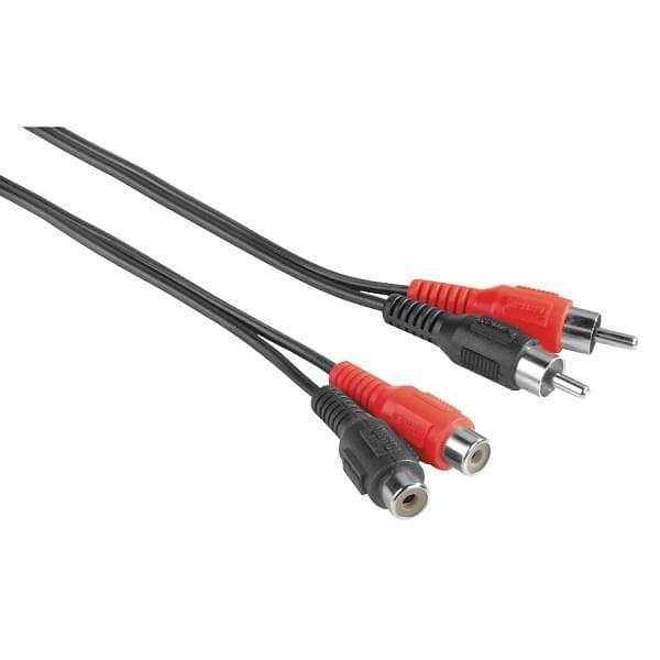 Hama 1 Star 2RCA - 2RCA M-F 2,5m