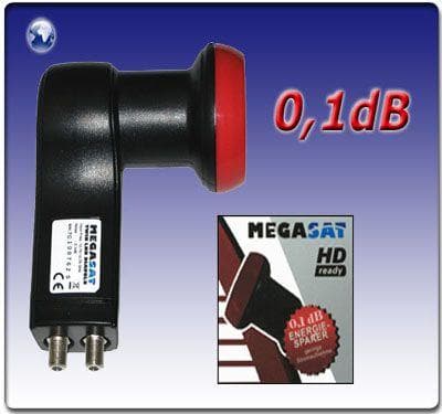 Megasat Diavolo Twin LNB 0.1dB