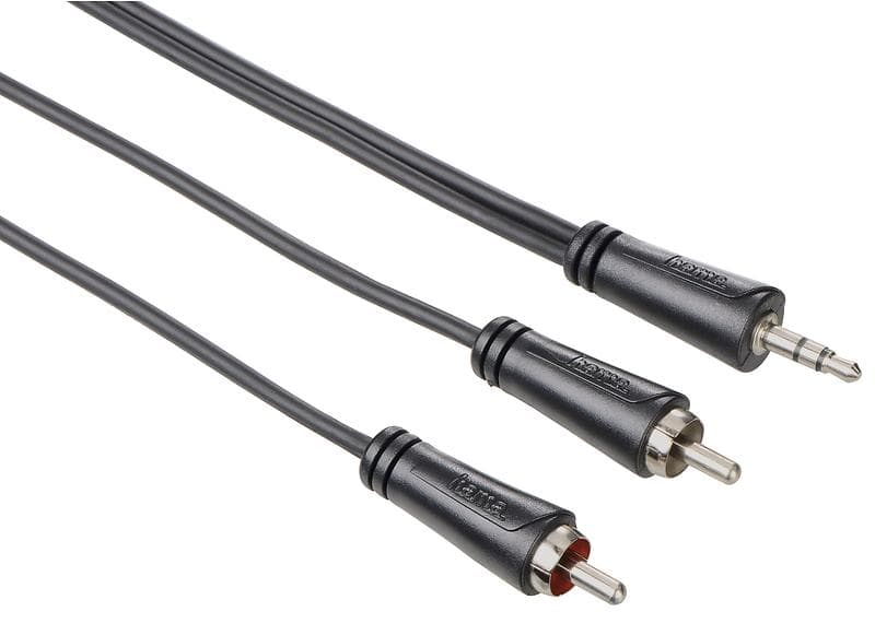 Hama 1 Star 3.5mm - 2RCA 0,75m