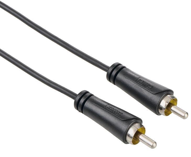 Hama 1 Star Coax 1RCA - 1RCA 1,5m