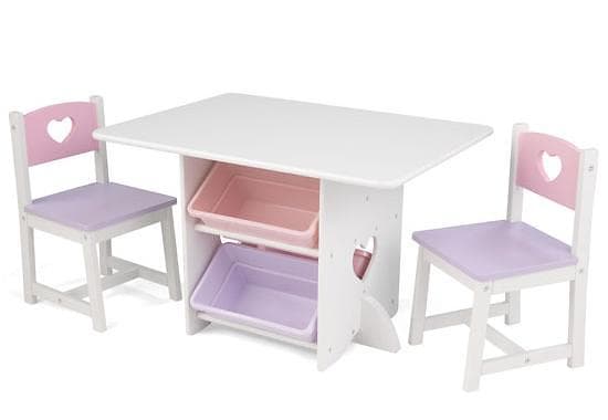 KidKraft Heart 57x77cm (inkl. 2st Stolar)