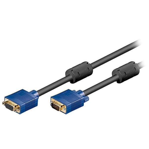 Goobay Ferrite VGA - VGA M-F 2m