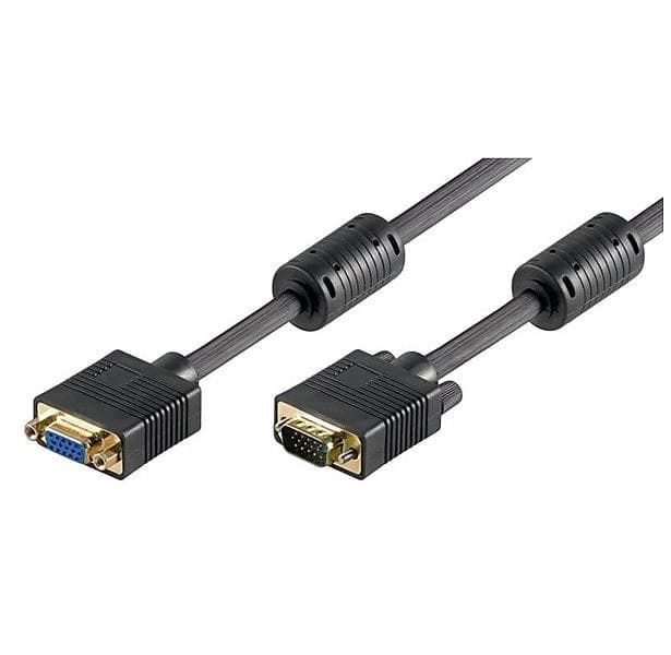 Goobay Ferrite VGA - VGA M-F 3m