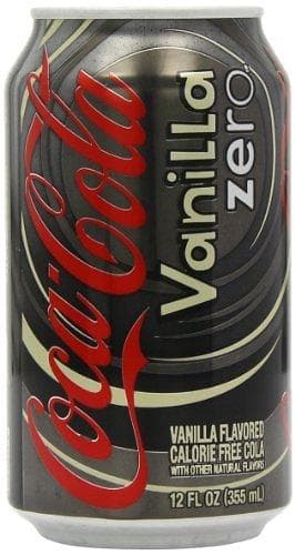 Coca-Cola Vanilla Zero Burk 0,33l 6-pack