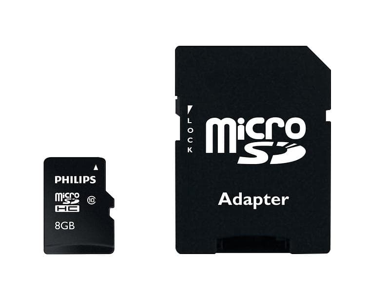 Philips FM08MP45B microSDHC Class 10 8GB