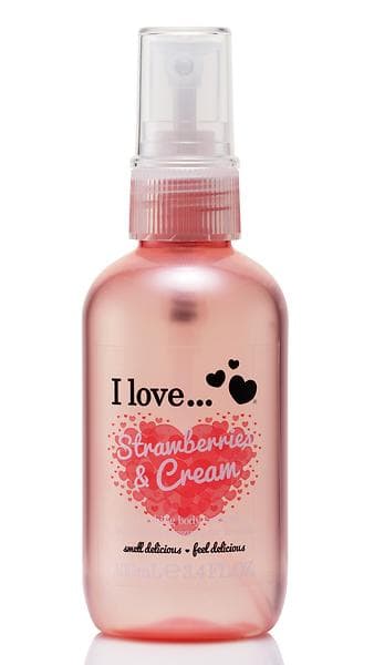 I Love... Strawberries & Cream Body Mist 100ml