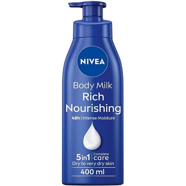 Nivea Rich Nourishing Milk Body Moisturiser 400ml