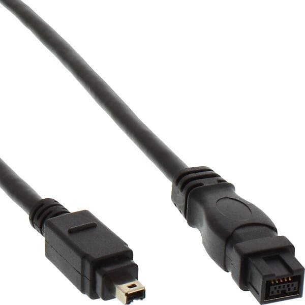 InLine Firewire 9-Pin - 4-Pin 1,8m