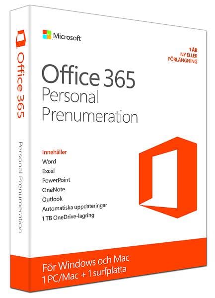 Microsoft Office 365 Personal Sve