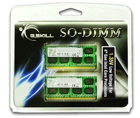 G.Skill SO-DIMM DDR3 1600MHz 2x4GB (F3-1600C11D-8GSL)