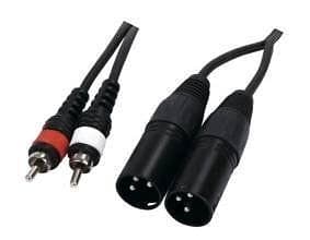 HQ Music 2XLR - 2RCA 1,5m