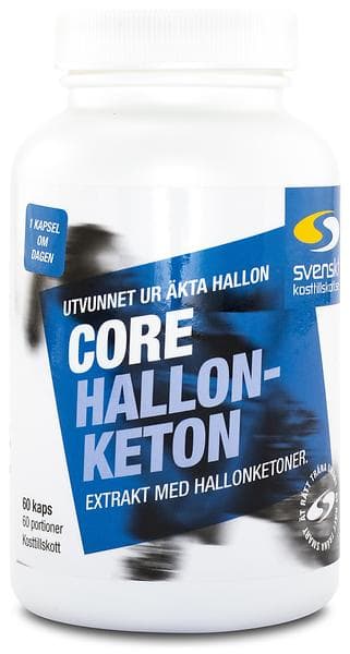 Svenskt Kosttillskott Core Hallonketon 60 Kapslar