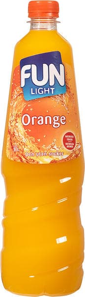 FUN Light Orange PET 1l