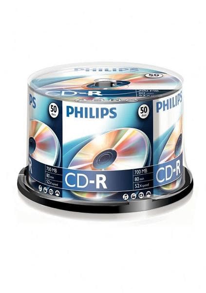 Philips CD-R 700MB 52x 50-pack Spindel