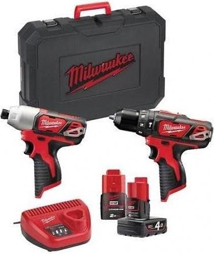 Milwaukee M12 BPP2B PowerPack (1x2,0Ah+1x4,0Ah)