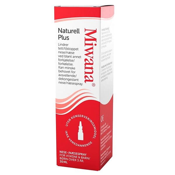 Miwana Plus Nässpray 3,5% 30ml