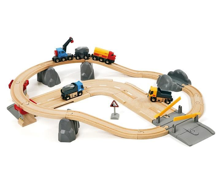 BRIO Järnväg- och Väglastset 33210