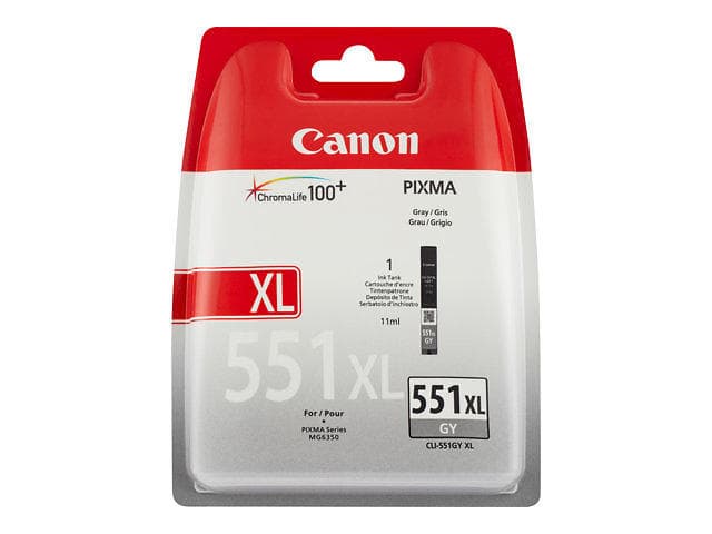 Canon CLI-551GY XL (Grå)