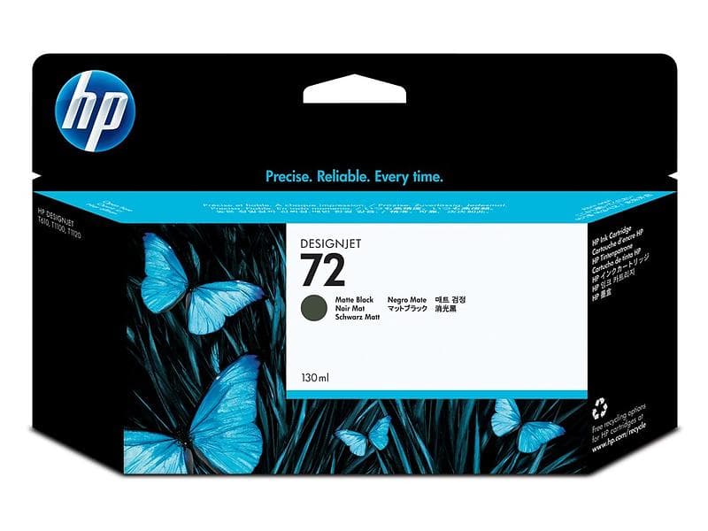 HP 72 130ml (Mattsvart)