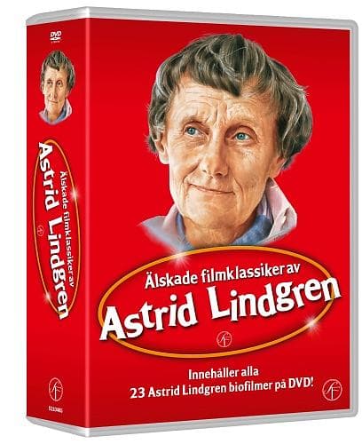 Älskade Filmklassiker Av Astrid Lindgren - Alla 23 Filmer (DVD)