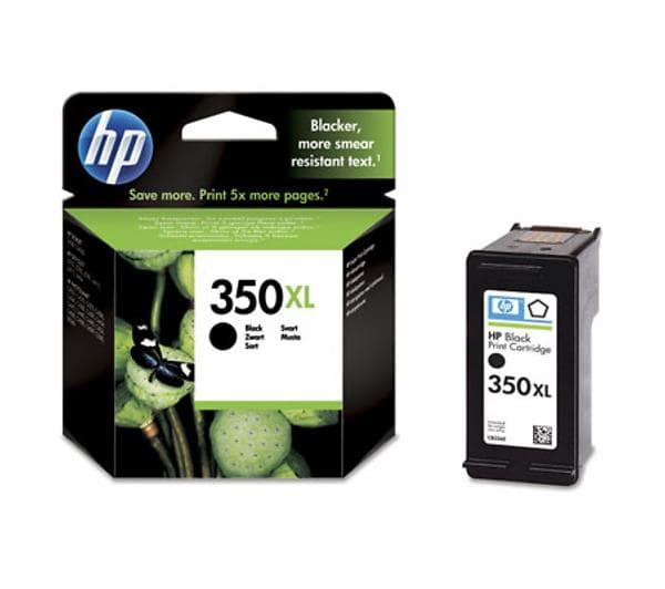 HP 350XL (Svart)