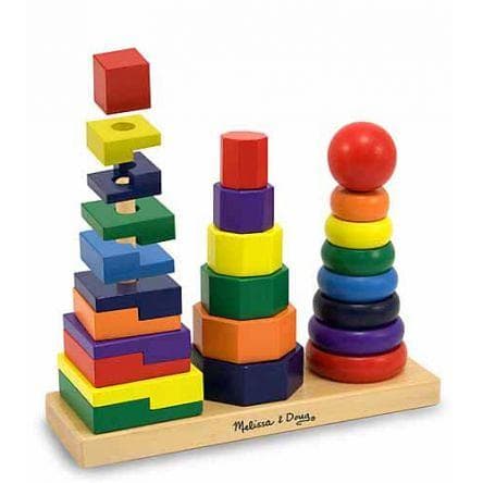 Melissa & Doug Geometrisk Stapelleksak 567