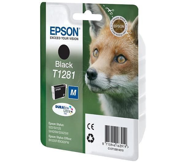 Epson T1281 (Svart)