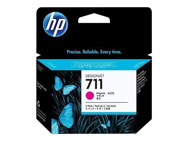 HP 711 29ml (Magenta) 3-pack