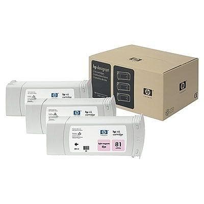 HP 81 (Ljusmagenta) 3-pack