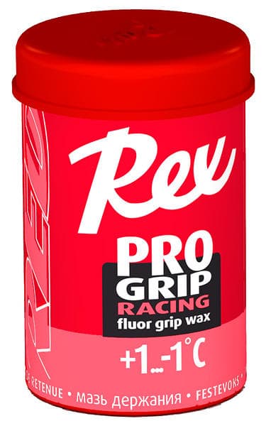 Rex Ski 30 ProGrip Fluor Red Wax -1 To +1°C
